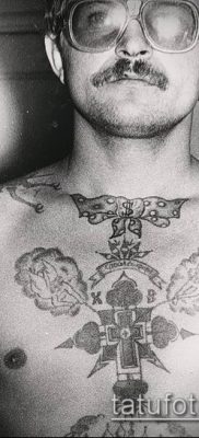 снимка на татуировка на крадливи звезди (татуировка) (стойност) - примерна рисунка - 021