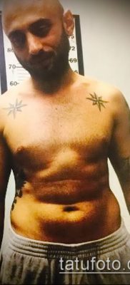 снимка на татуировка на крадливи звезди (татуировка) (стойност) - примерна рисунка - 012