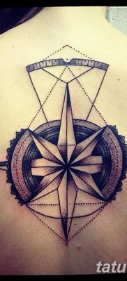 Fotó a nyolcágú csillag tetoválásról 2019.06.11. №010 -tetoválás nyolcágú csillag -