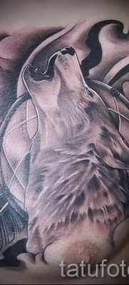 egy üvöltő farkas tetoválás fotója egy cikket jelentő üvöltő farkas tetoválásról - tatufoto.ru - 53