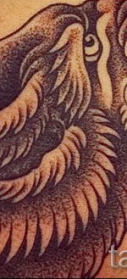 egy üvöltő farkas tetoválás fotója egy cikknek az üvöltő farkas tetoválás jelentéséről - tatufoto.ru - 37