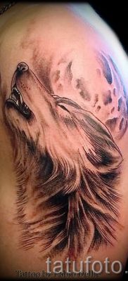 egy üvöltő farkas tetoválásról készült fotó egy üvöltő farkas tetoválás jelentéséről - tatufoto.ru - 32