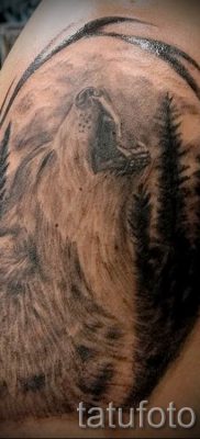 fotó egy üvöltő farkas tetoválásról egy cikkhez az üvöltő farkas tetoválás jelentéséről - tatufoto.ru - 19
