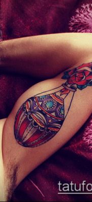 fotó ballon tetoválásról (Balloon tattoo) (érték) - példa rajz - 236