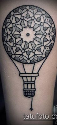 fotó ballon tetoválásról (Balloon tattoo) (érték) - példa rajz - 231
