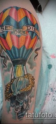 fotó ballon tetoválásról (Balloon tattoo) (érték) - példa a rajzra - 230