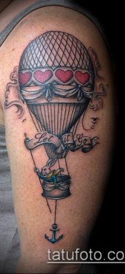 fotó ballon tetoválásról (Balloon tattoo) (érték) - példa rajz - 229