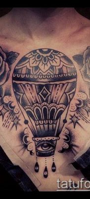fotó ballon tetoválásról (Balloon tattoo) (érték) - példa rajz - 228