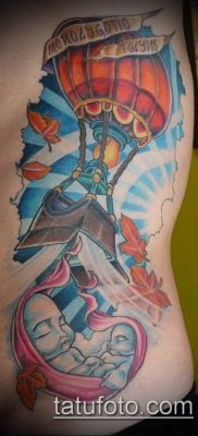 fotó ballon tetoválásról (Balloon tattoo) (érték) - példa egy rajzra - 320