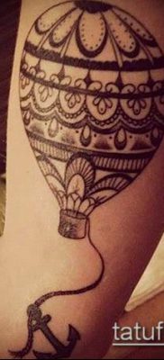 fotó ballon tetoválásról (Balloon tattoo) (érték) - példa rajz - 319