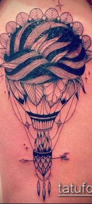 fotó ballon tetoválásról (Balloon tattoo) (érték) - példa rajz - 308