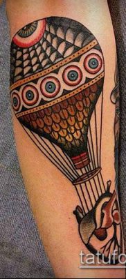 fotó ballon tetoválásról (Balloon tattoo) (érték) - példa rajz - 305
