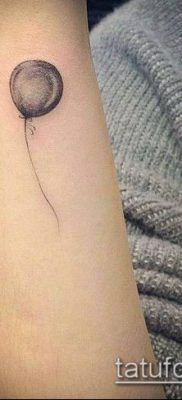 fotó ballon tetoválásról (Balloon tattoo) (érték) - példa rajz - 303