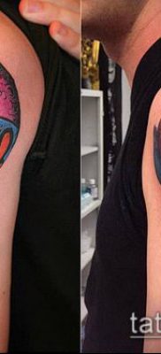 fotó ballon tetoválásról (Balloon tattoo) (érték) - példa rajz - 291