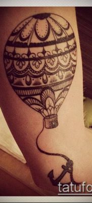 fotó ballon tetoválásról (Balloon tattoo) (érték) - példa rajz - 290