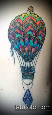 fotó ballon tetoválásról (Balloon tattoo) (érték) - példa rajz - 287
