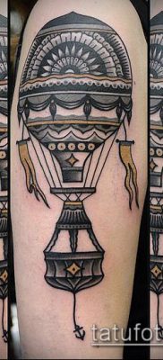 fotó ballon tetoválásról (Balloon tattoo) (érték) - példa rajz - 279