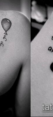 fotó ballon tetoválásról (Balloon tattoo) (érték) - példa rajz - 275