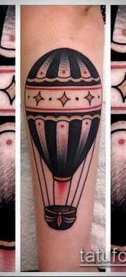 fotó ballon tetoválásról (Balloon tattoo) (érték) - példa rajz - 272