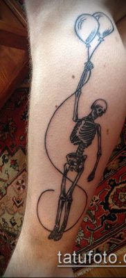 fotó ballon tetoválásról (Balloon tattoo) (érték) - példa rajz - 270