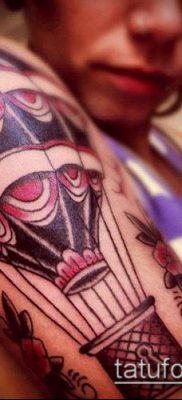 fotó ballon tetoválásról (Balloon tattoo) (érték) - példa rajz - 268