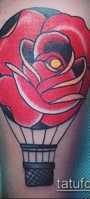 fotó ballon tetoválásról (Balloon tattoo) (érték) - példa rajz - 261