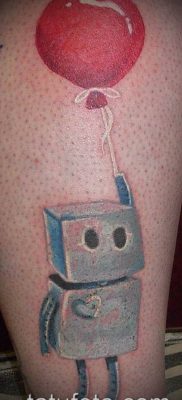 fotó ballon tetoválásról (Balloon tattoo) (érték) - példa rajz - 258