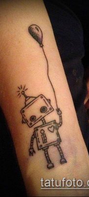 fotó ballon tetoválásról (Balloon tattoo) (érték) - példa rajz - 257