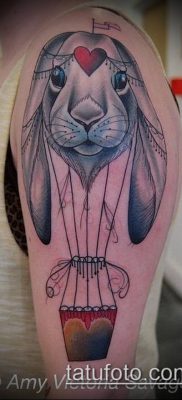 fotó ballon tetoválásról (Balloon tattoo) (érték) - példa rajz - 254