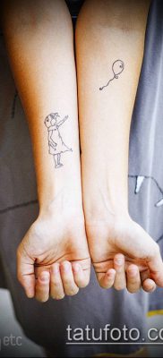 fotó ballon tetoválásról (Balloon tattoo) (érték) - példa rajz - 252