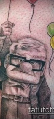 fotó ballon tetoválásról (Balloon tattoo) (érték) - példa rajz - 251