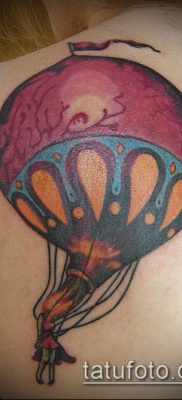 fotó ballon tetoválásról (Balloon tattoo) (érték) - példa rajz - 249