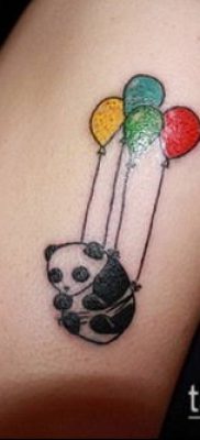 fotó ballon tetoválásról (Balloon tattoo) (érték) - példa rajz - 244