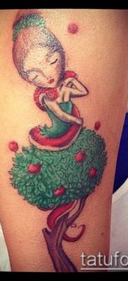 APPLE TATTOO # 322 - a minta érdekes változata, amely jól használható az almafa átalakítására és alkalmazására
