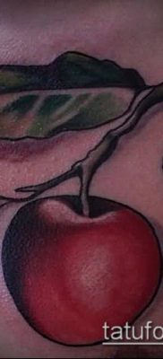 APPLE TATTOO # 229 - a minta egyedi változata, amely sikeresen használható felülvizsgálatra és alkalmazásra almafa tetoválásaként