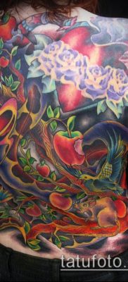 Az APPLE TATTOO # 949 a minta klassz változata, amely sikeresen használható almafa tetoválásként történő feldolgozásra és alkalmazásra