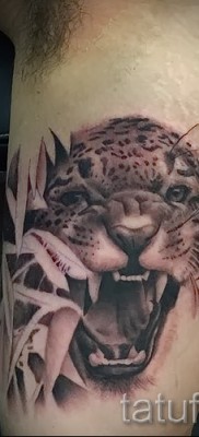 Fotó példa egy jaguár tetoválásra 9