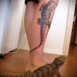 A gyík tetoválás jelentése 3