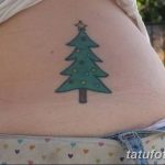 фото татуировка коледни елхи 05.03.2019 №017 - фото татуировка коледни елхи -