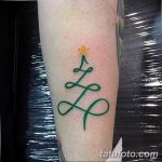 фото татуировка коледни елхи 05.03.2019 №026 - фото татуировка коледни елхи -