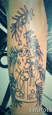 фото татуировка коледни елхи 05.03.2019 №039 - фото татуировка коледни елхи -