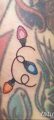 фото татуировка коледни елхи 05.03.2019 №041 - фото татуировка коледни елхи -