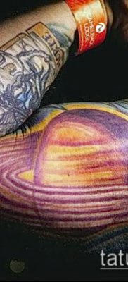 Fénykép egy Jupiter bolygó tetoválásról - példa egy rajzra - 27052017 - példa - 019 Tattoo Jupiter planet