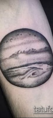 Fotó a Jupiter bolygók tetoválásáról - példa egy rajzra - 27052017 - példa - 023 Tattoo Jupiter planet
