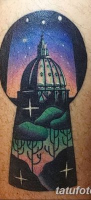 Fotó egy kulcslyukos tetoválásról 2018.08.25. №135 - kulcslyukos tetoválás -