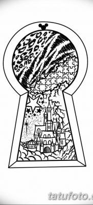 Fotó egy kulcslyuk tetoválásról 2018.08.25. №012 - kulcslyukos tetoválás -