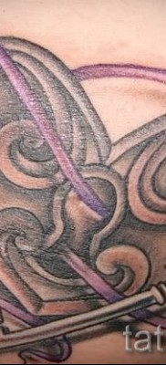 Татуировка с ключалка