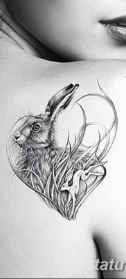 fotografija tetovaže zeca od 02.02.2017. br. 002 - tetovaže zec -