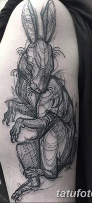 fotografija tetovaže zeca od 02.02.2017. br. 013 - tetovaže zec -