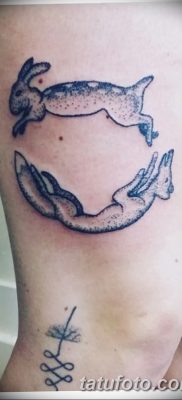 fotografija tetovaže zeca od 02.02.2017. br. 023 - tetovaže zec -